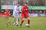 Fußball, Herren, Regionalliga Bayern, Saison 2022-2023, Spieltag 25, TSV Rain-Lech - FC Pipinsried, 25.02.2023