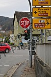 Verkehrsschild Eichstätt, 17.11.2024