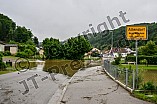 Hochwasser am 01.06.2024 in Mörnsheim/Mühlheim.