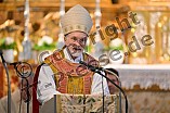 Pontifikalamt mit Bischof Gregor Maria Hanke OSB zum Walburgafest am 24.02.2024 in der Klosterkirche St. Walburg in Eichstätt.