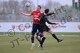 Fußball, Herren, Bayernliga Süd, Saison 2021-2022, Freundschaftsspiel, FC Ingolstadt 04 II - SpVgg Unterhaching, 04.02.2021