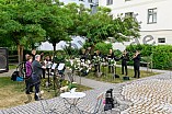 „12 x Blech” – SPIRIT OF BRASS am 15.06.2023 im Barockgarten in Eichstätt.