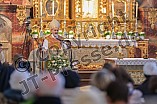 Pontifikalamt mit Bischof Gregor Maria Hanke OSB zum Walburgafest am 24.02.2024 in der Klosterkirche St. Walburg in Eichstätt.