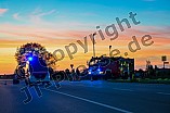 Großübung der Feuerwehr am 25.09.2023 im Gewerbegebiet in Preith.