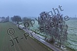 Erster Schnee im Altmühltal am 03.12.2022