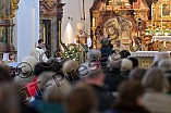 Pontifikalamt mit Bischof Gregor Maria Hanke OSB zum Walburgafest am 24.02.2024 in der Klosterkirche St. Walburg in Eichstätt.