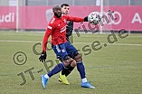 Fußball, Herren, Bayernliga Süd, Saison 2021-2022, Freundschaftsspiel, FC Ingolstadt 04 II - SpVgg Unterhaching, 04.02.2021