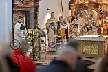 Pontifikalamt mit Bischof Gregor Maria Hanke OSB zum Walburgafest am 24.02.2024 in der Klosterkirche St. Walburg in Eichstätt.