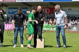 Fußball, Herren, Bayernliga Nord, Saison 2024-2025, Spieltag 33, VfB Eichstätt - ASV Cham, 10.05.2025