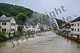 Hochwasser am 01.06.2024 in Mörnsheim/Mühlheim.