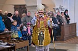 Pontifikalamt mit Bischof Gregor Maria Hanke OSB zum Walburgafest am 24.02.2024 in der Klosterkirche St. Walburg in Eichstätt.