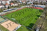 Fußball, Herren, Bayernliga Nord, Saison 2024-2025, VfB Eichstätt - Luftaufnahmen Liqui-Moly-Stadion & Kunstrasenplatz, 11.04.2025