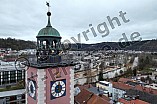 Turmblasen vom Rathausturm am 25.12.2023 in Eichstätt.