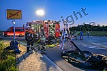 Großübung der Feuerwehr am 25.09.2023 im Gewerbegebiet in Preith.