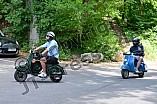 Vespatreffen im Brauereibiergarten Hofmühlterrasse in Eichstätt, 25.06.2022