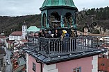 Turmblasen vom Rathausturm am 25.12.2023 in Eichstätt.