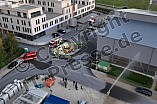 Großübung der Feuerwehr am 25.09.2023 im Gewerbegebiet in Preith.