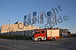 Großübung der Feuerwehr am 25.09.2023 im Gewerbegebiet in Preith.