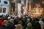 Pontifikalamt mit Bischof Gregor Maria Hanke OSB zum Walburgafest am 24.02.2024 in der Klosterkirche St. Walburg in Eichstätt.