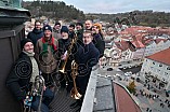 Turmblasen auf dem Eichstätter Rathausturm 2024, 24.12.2024